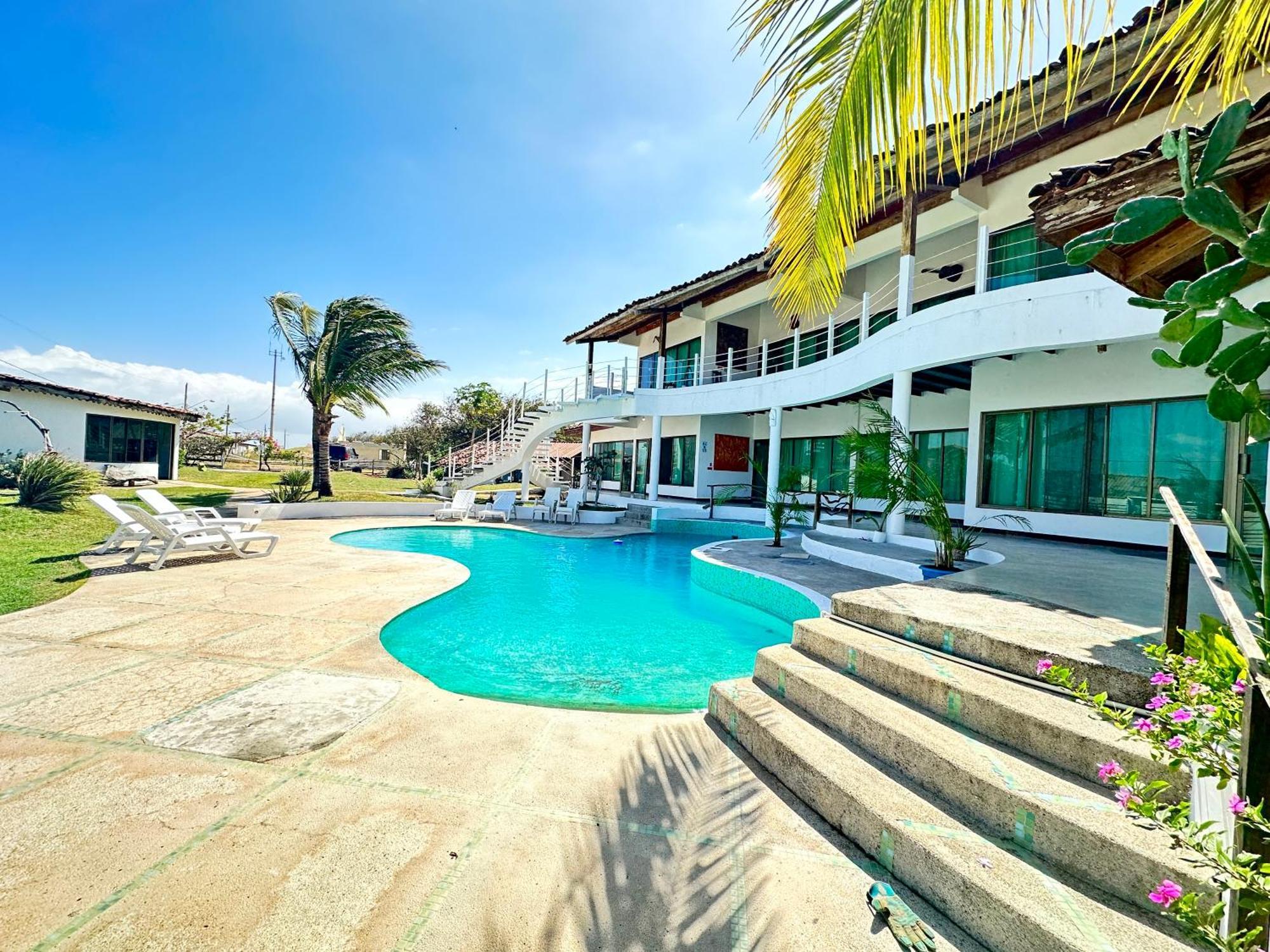 Hotel La Luna Playa El Uverito Las Tablas El Cedro  外观 照片